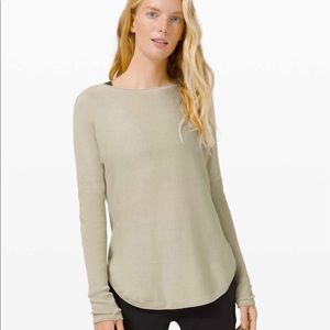 Lululemon take it all in sweater size 4